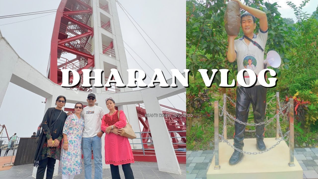 Dharan Travel Vlog 🇳🇵 | Bhedetar Skywalk, Buddha Subba & Harka Sampang’s Amazing Park!