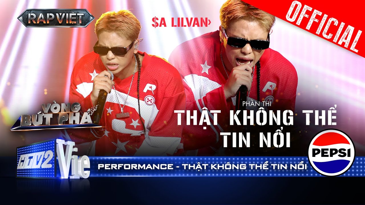 THẬT KH&Ocirc;NG THỂ TIN NỔI - $A Lil Van em &uacute;t biến cả s&acirc;n khấu th&agrave;nh lễ hội |Rap Việt 2024 [Performance]