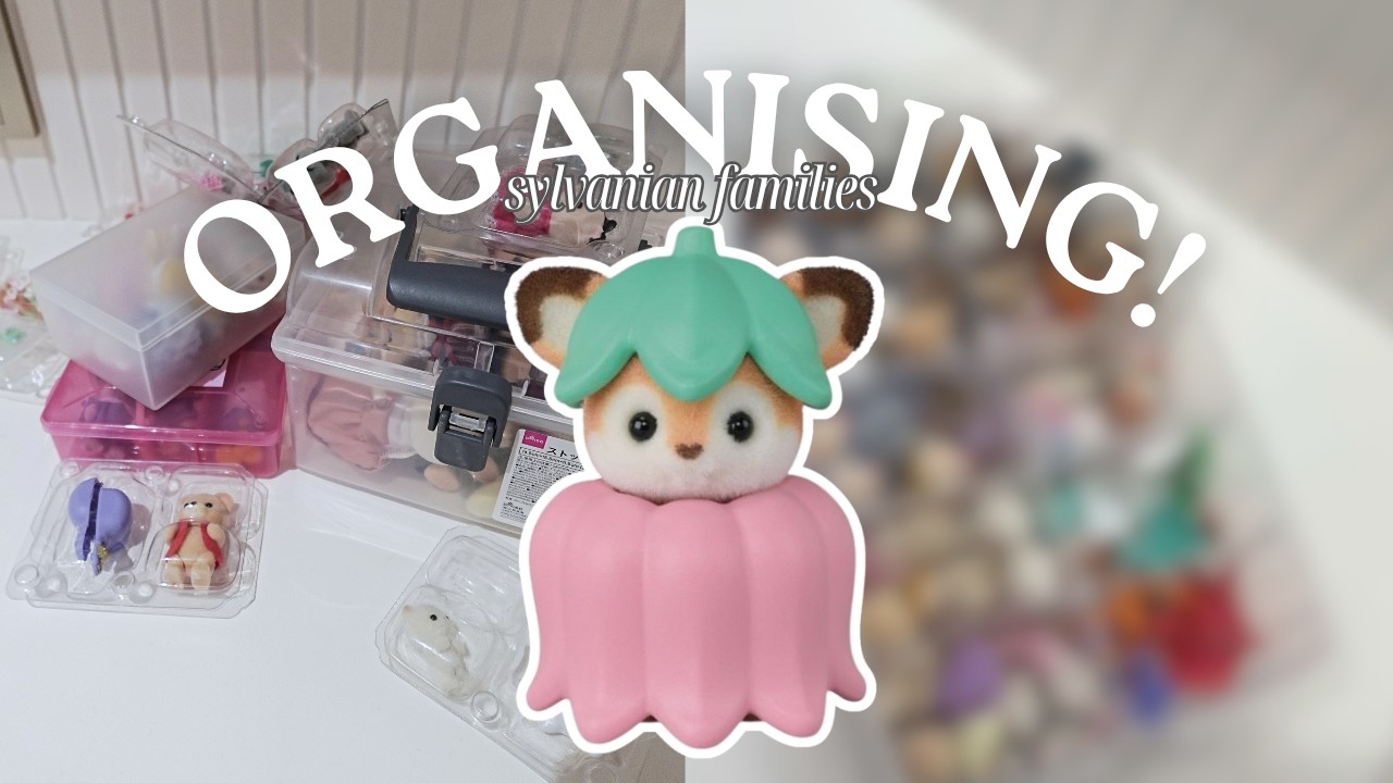 Organising my Sylvanian Families collection!