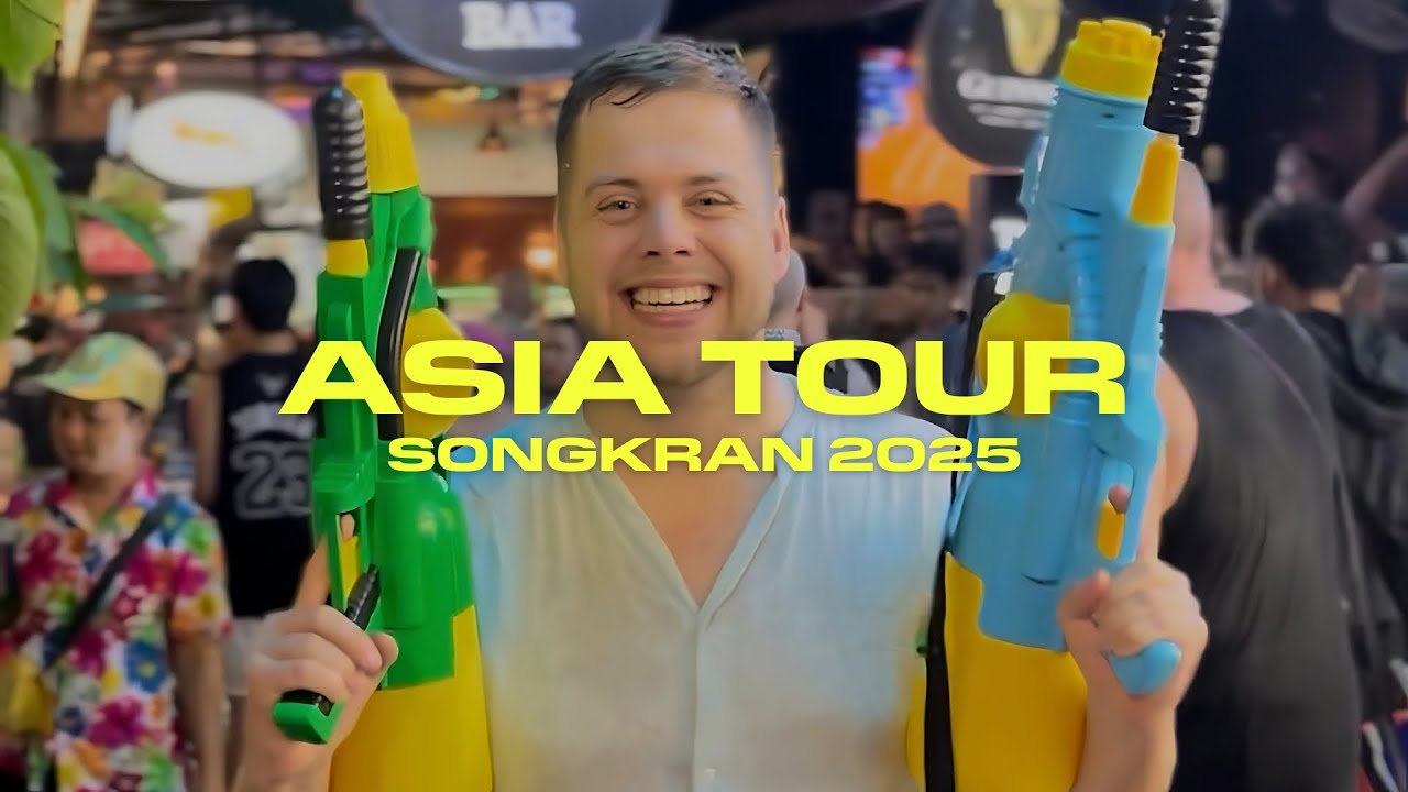 Celebrating Songkran in Thailand and Laos 🇹🇭🇱🇦 | On The Road #02