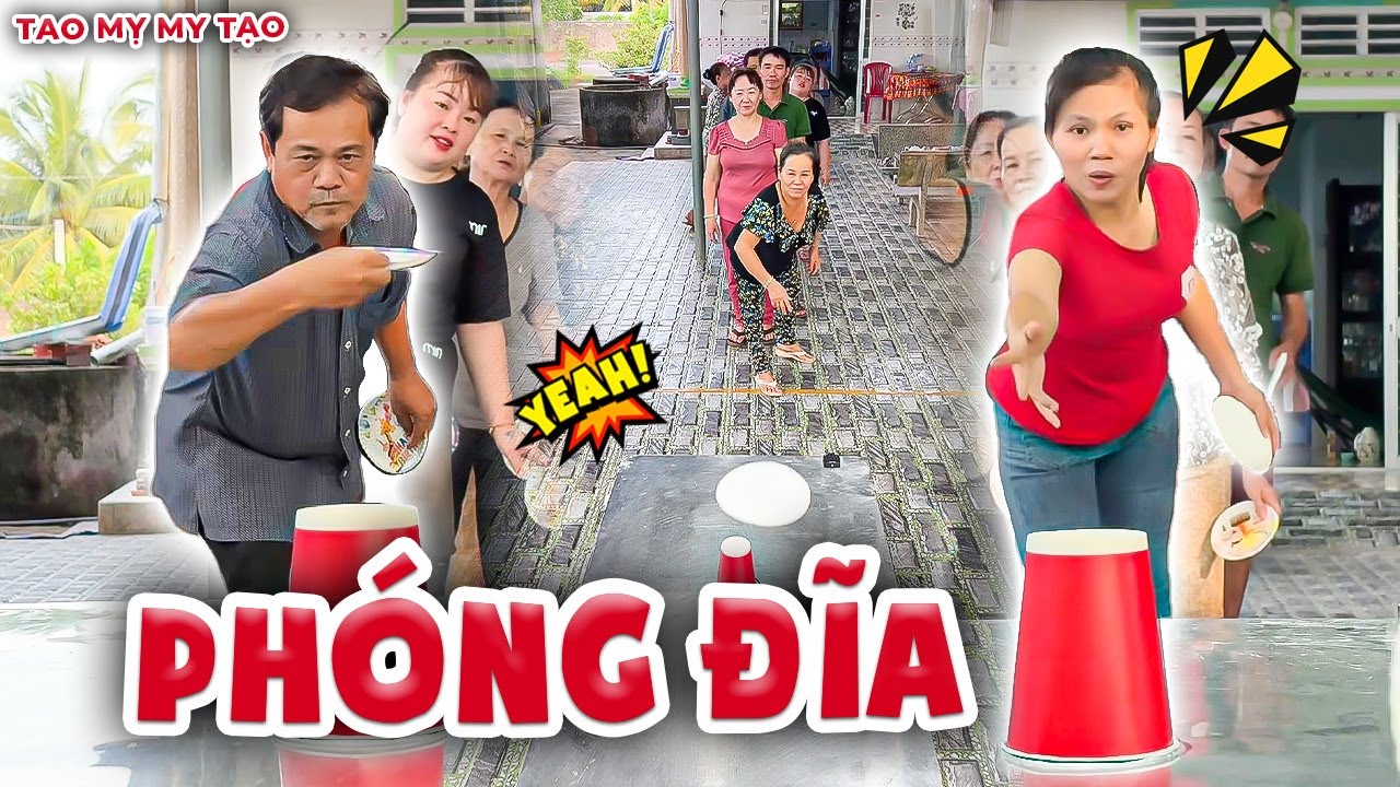 Trò Chơi Phóng Đĩa Vui Nhộn Nhận Thưởng Khủng Và Cái Kết Quá Đã! | Tao Mỵ My Tạo
