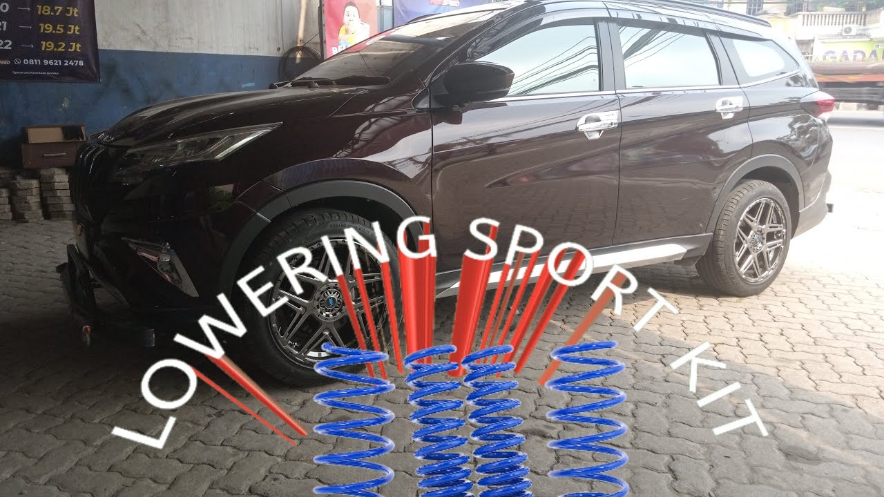 Kita Pasang Lowering Kit Dari HSR Wheel Nih Mau Pasang Ke All New Terios Yu Kita Liat