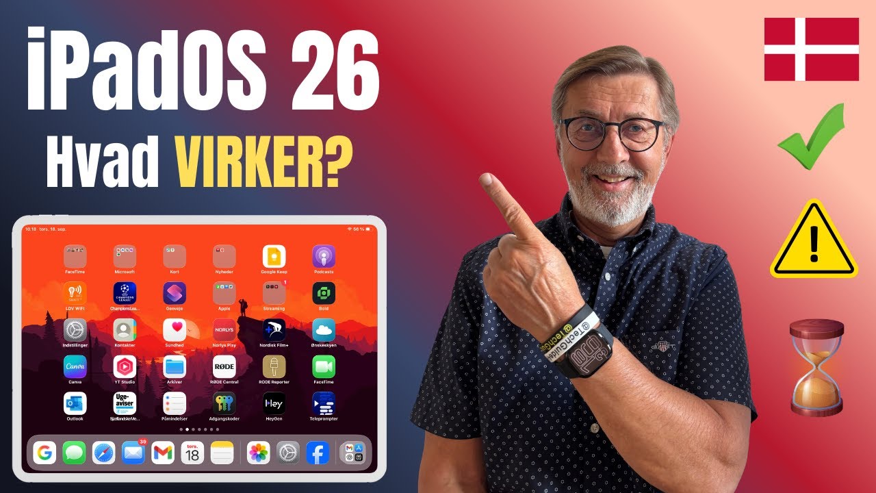 iPadOS 26 i Danmark 🇩🇰 | Nye funktioner du SKAL kende!