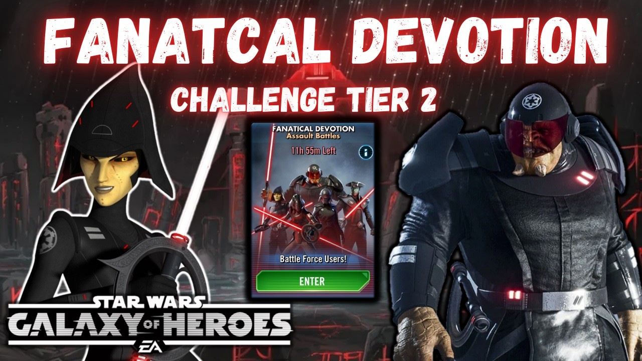 Fanatical Devotion Challenge Tier 2 - Three Stars with All Relic 1