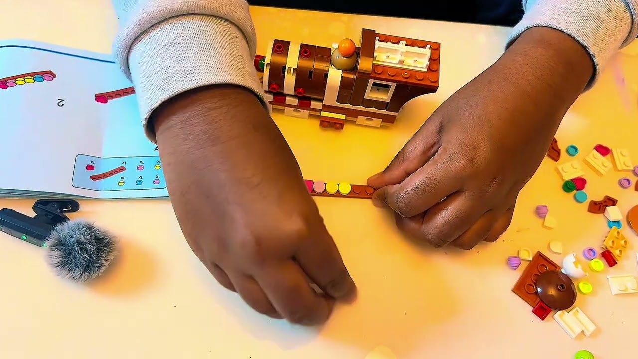 Lego train fixing 