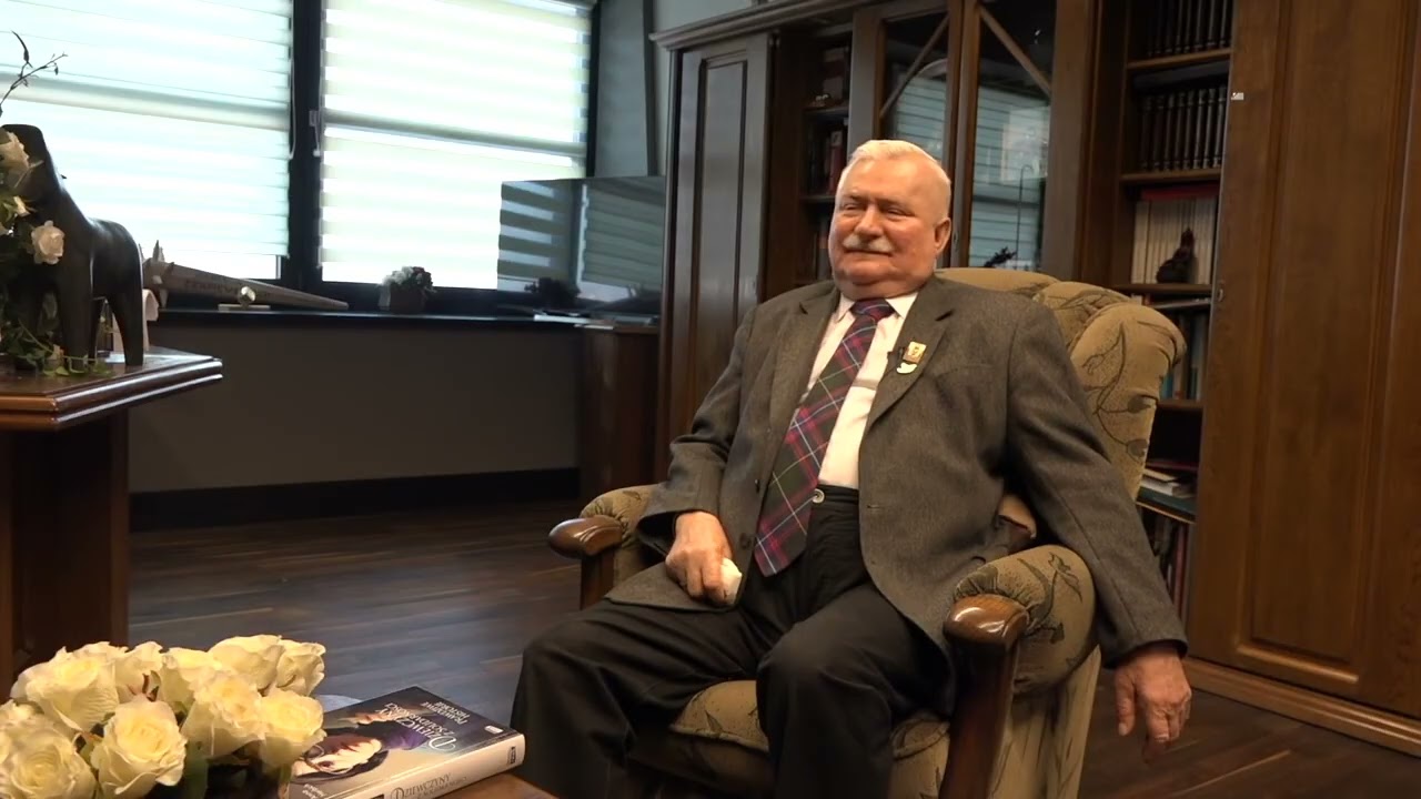 Mój wywiad z Panem Prezydentem Lechem Wałęsą