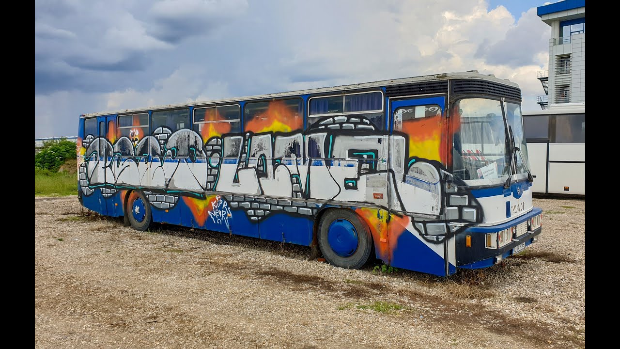 Abandoned Rocar 111 RDT Romanian Bus