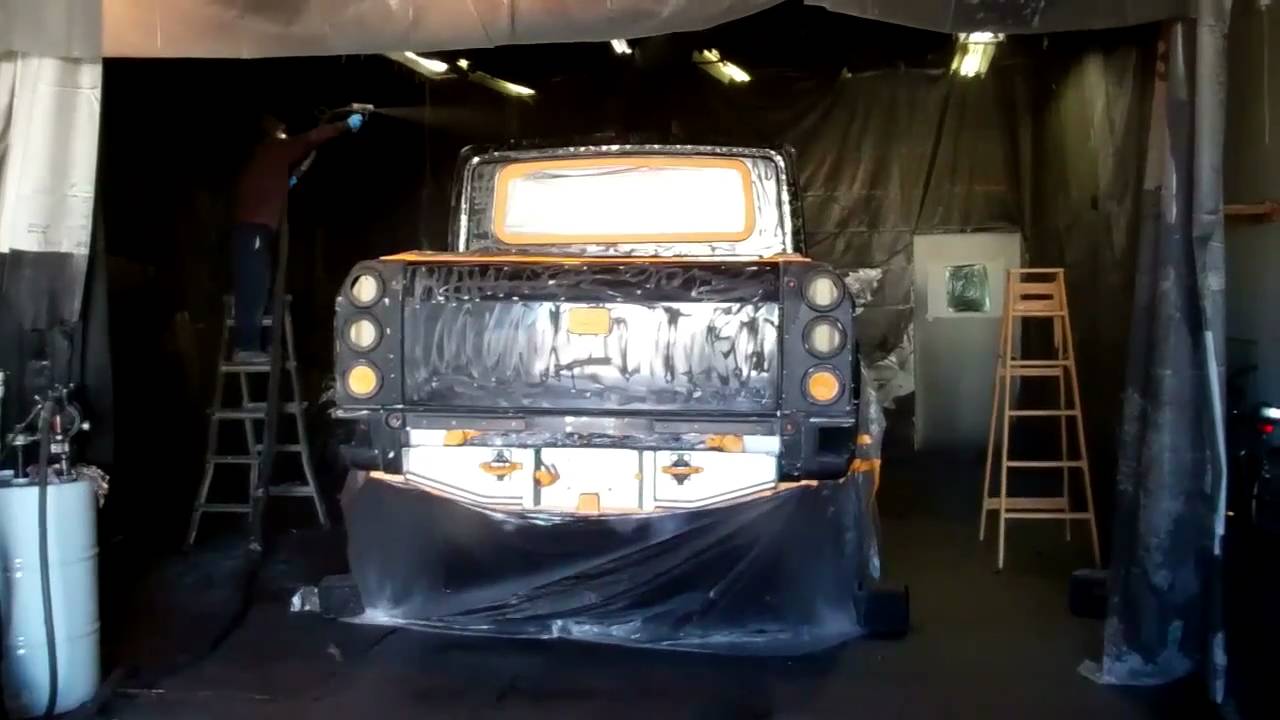 Rhino Lining an International MXT (part 2)