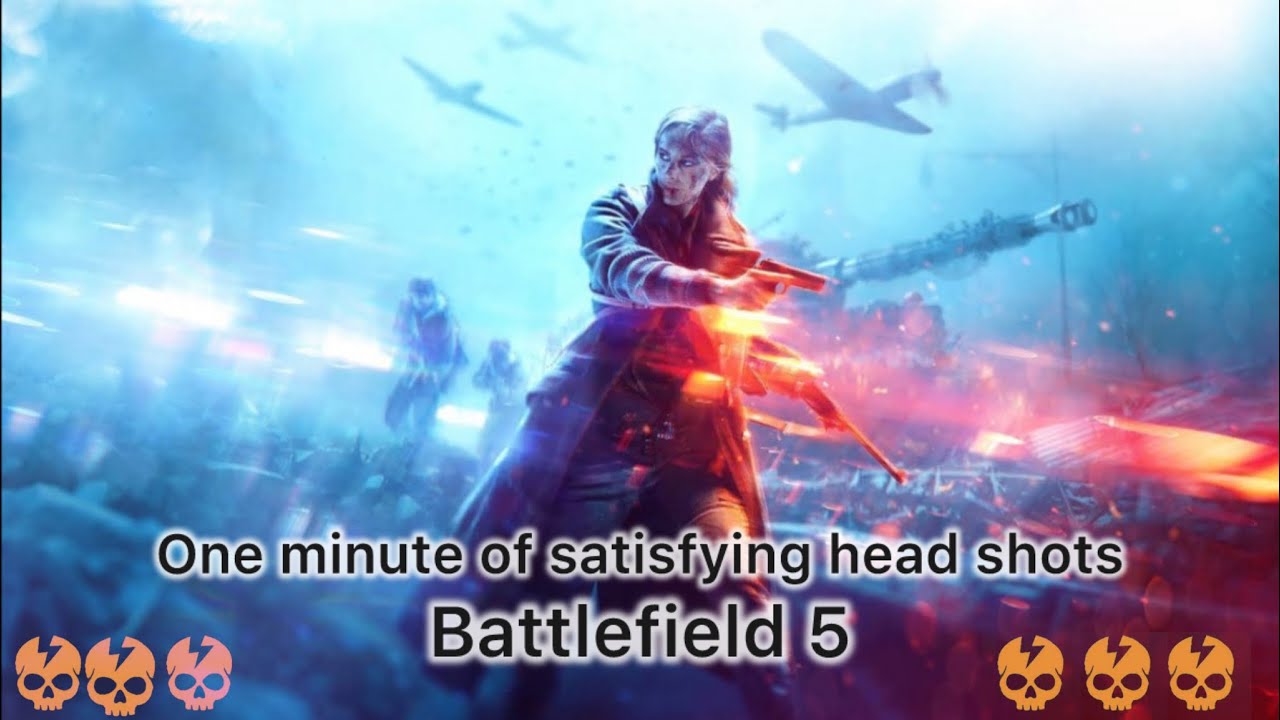 ONE Minute of satisfying head shots in battlefield 5