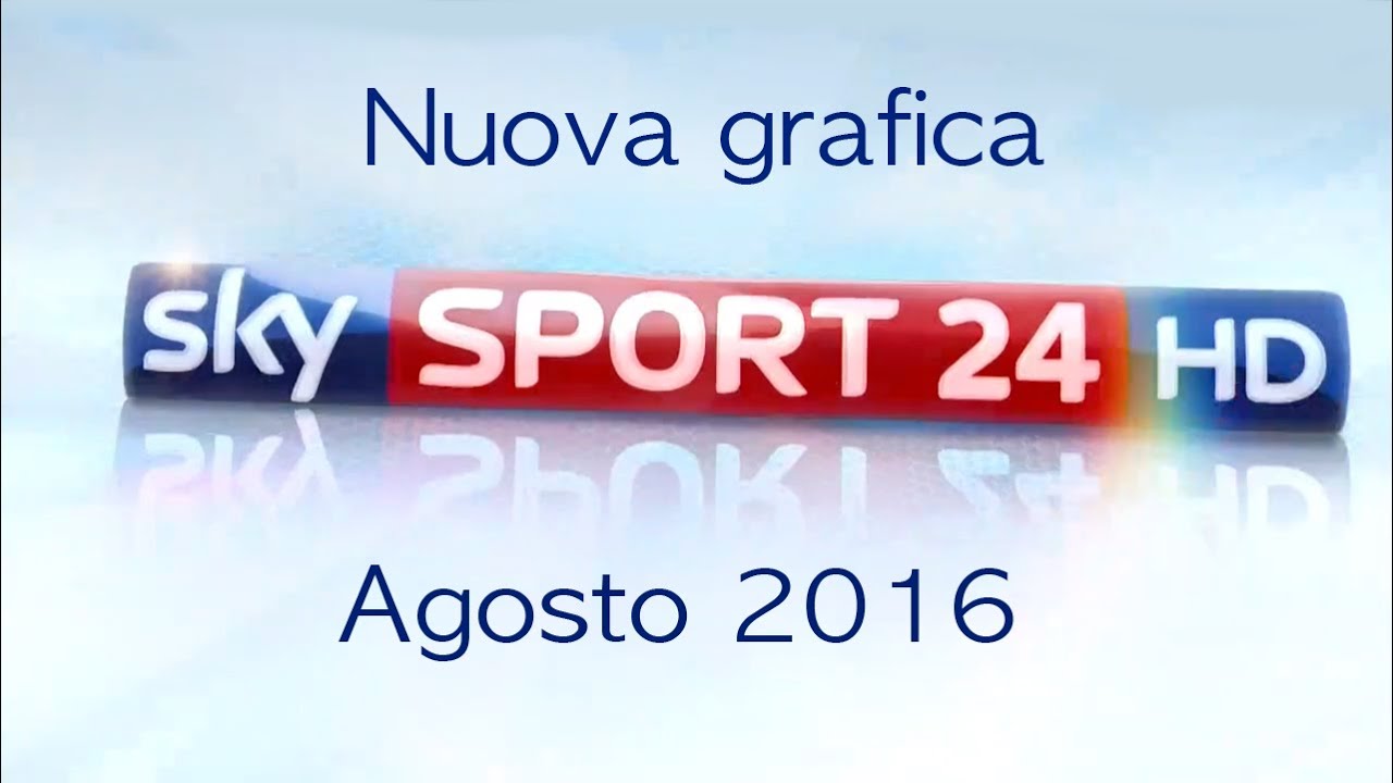 Nuova grafica Sky Sport 24 (Agosto 2016)