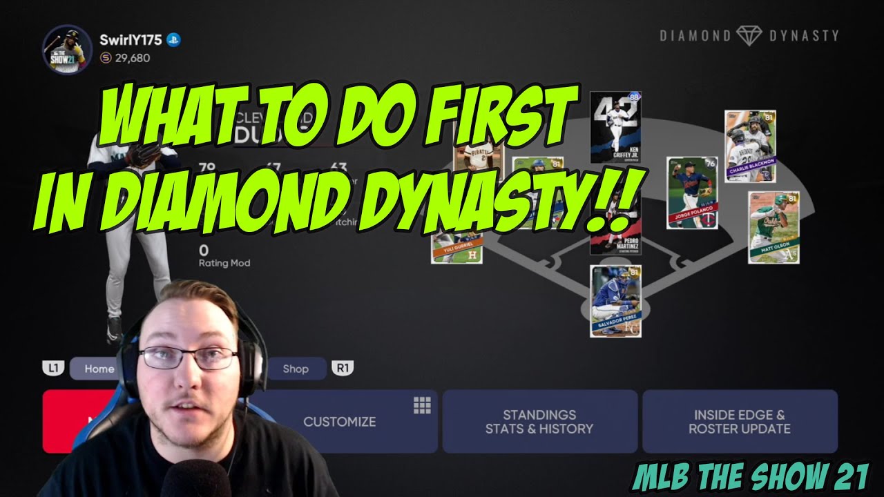 What to do First in MLB The Show 21 Diamond Dynasty!