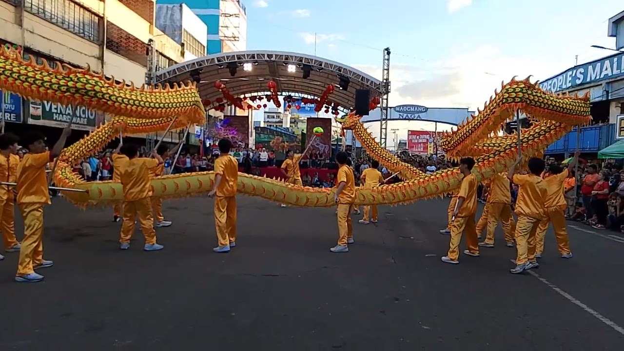 Dragon dance in Naga City