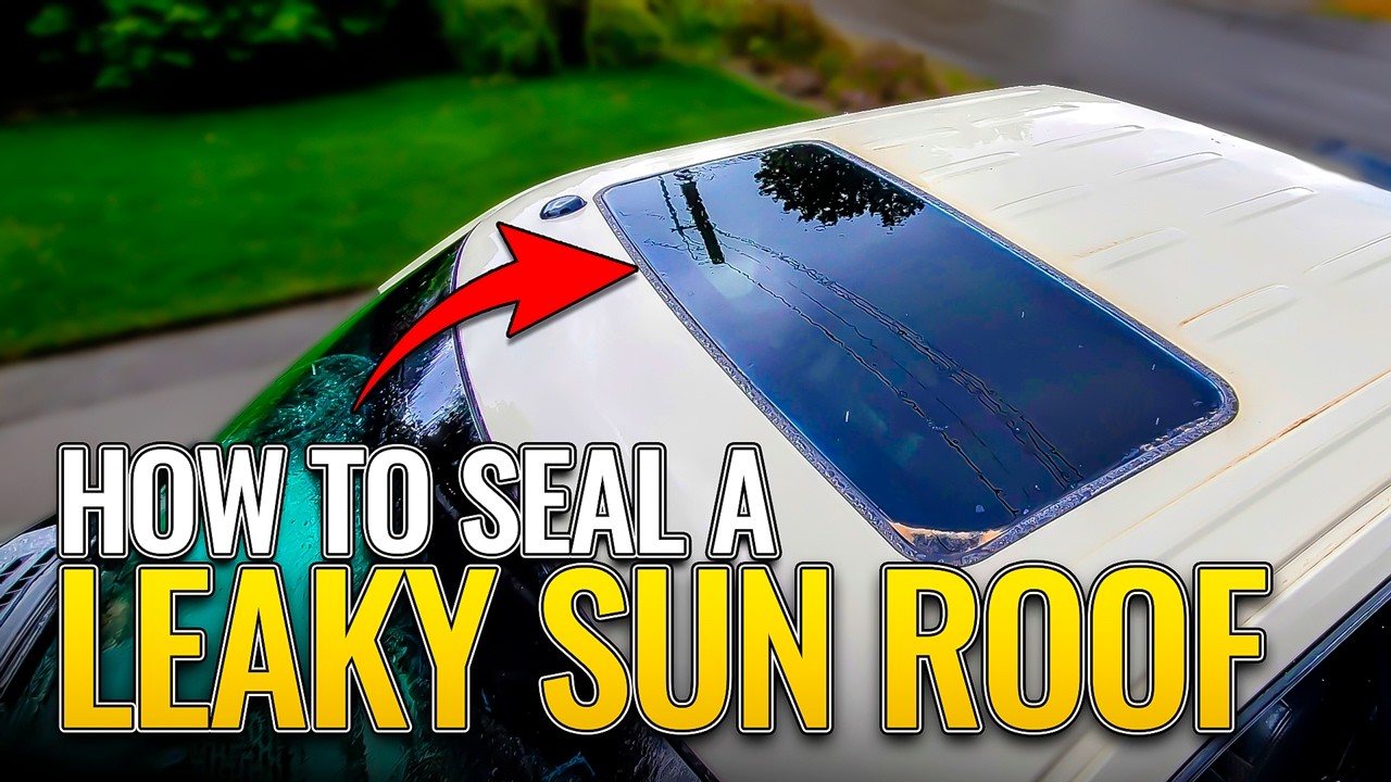 Reseal Your Leaky Sunroof - F-150 & Raptor DIY How To