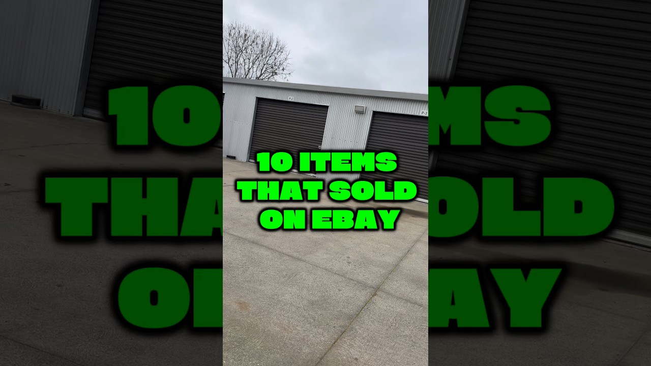 10 Items That Sold On My EBay Store