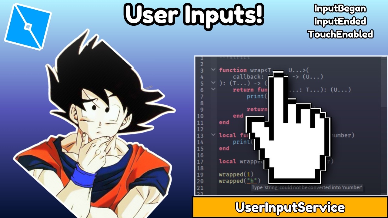 UserInputService (Touch,Keybinds,Keycodes,etc.) (Roblox Scripting Tutorial)