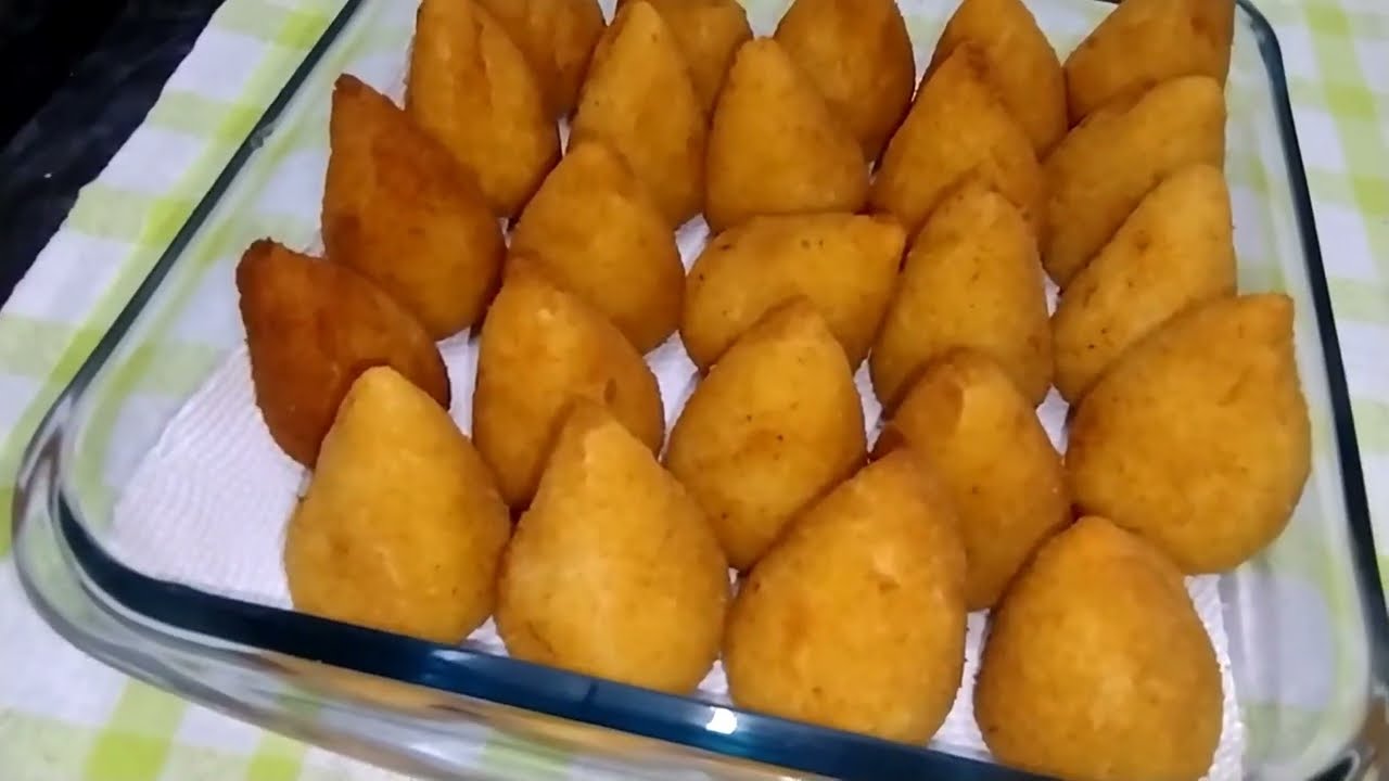 massa para coxinha com maionese