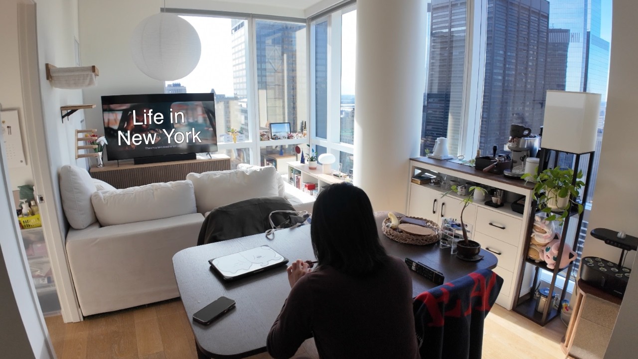 DITL living in nyc apartment  (raw + no BGM)