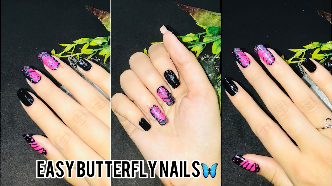 Easy Butterfly 🦋 Nail Art Design at Home || Nail Art Compilation 2024 