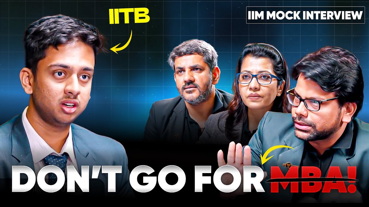 Be Ready for this Scenario ‼️ IIM Mock Interview (MUST WATCH ⚠️) || CAT GDPI