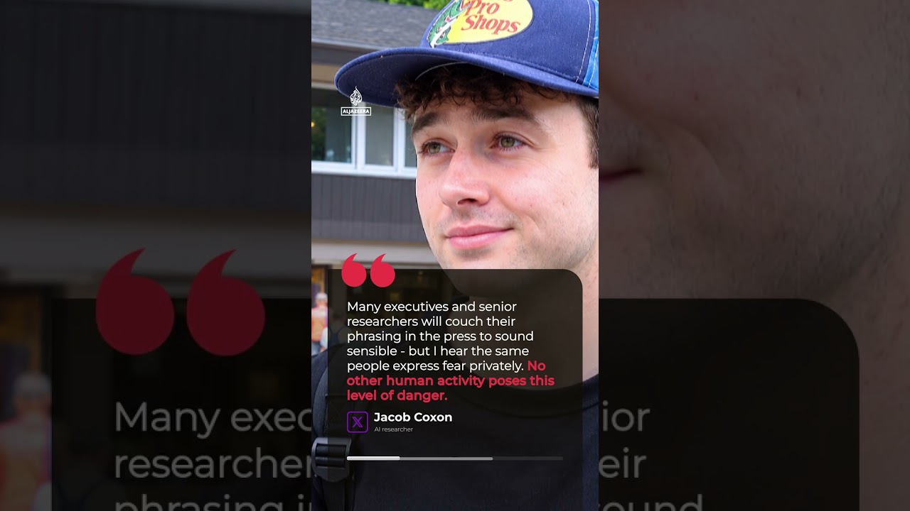 AI researcher quits Anthropic saying AI race &lsquo;could kill us all&rsquo; | AJ #shorts