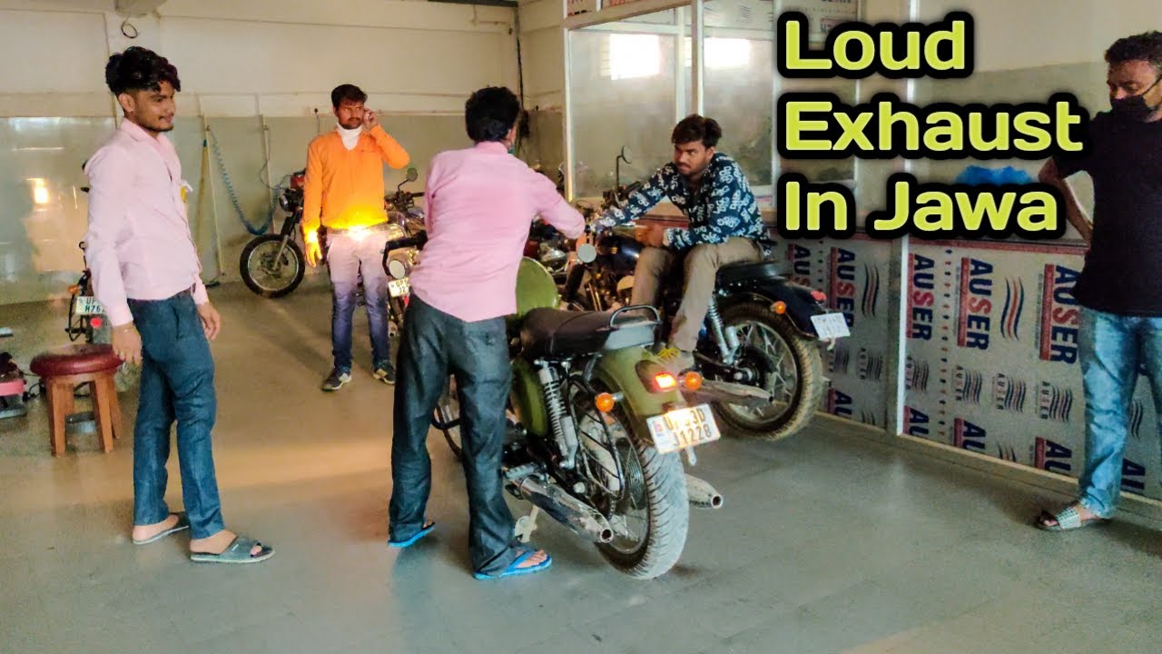 Jawa 42 Loud Exhaust Sound 3rd Adjustment with DB Killer | SHALABH WELOG
