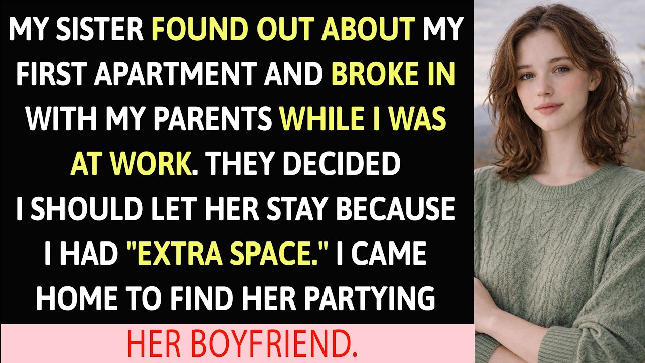 My Sister Found Out About My First Apartment And Broke In With My Parents…