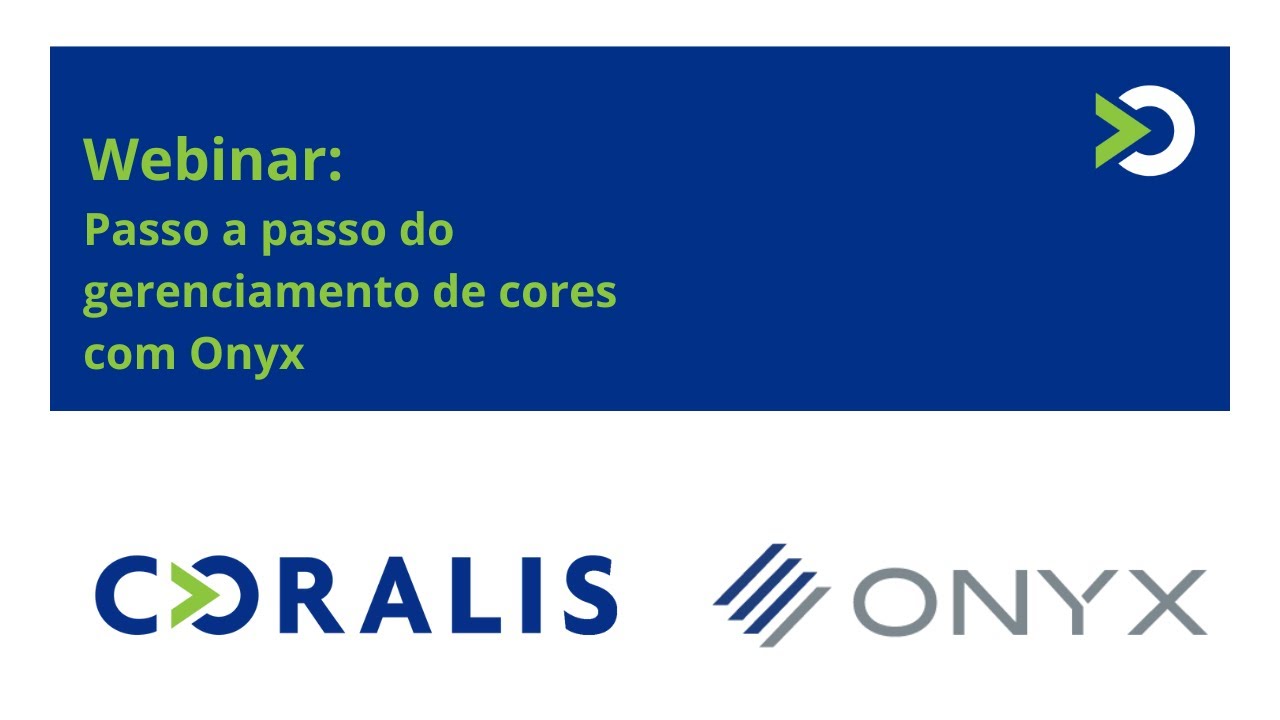 Webinar: Passo a passo do gerenciamento de cores com Onyx