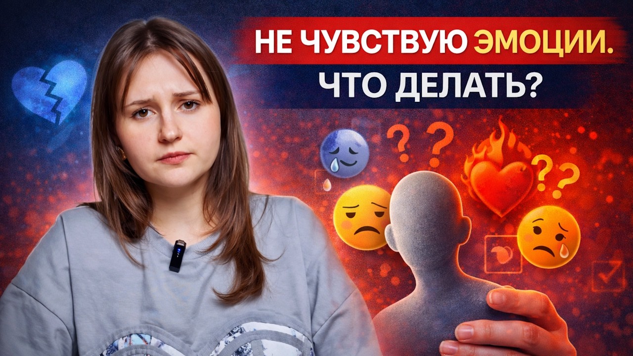 Не чувствую эмоций: что со мной не так? 4 техники вернуть контакт с чувствами