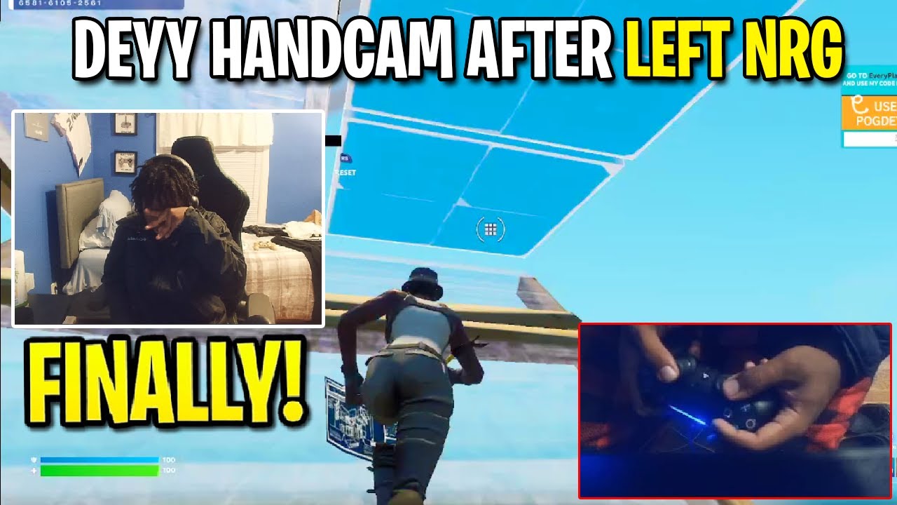 Deyy показывает свою HANDCAM после ухода из NRG