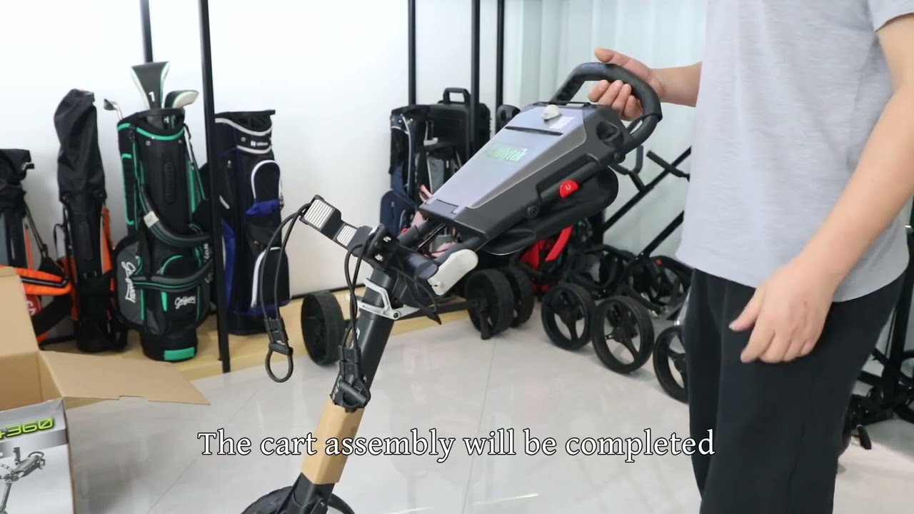 Caddytek CaddyLite Auto 360 Unbox and Box Video