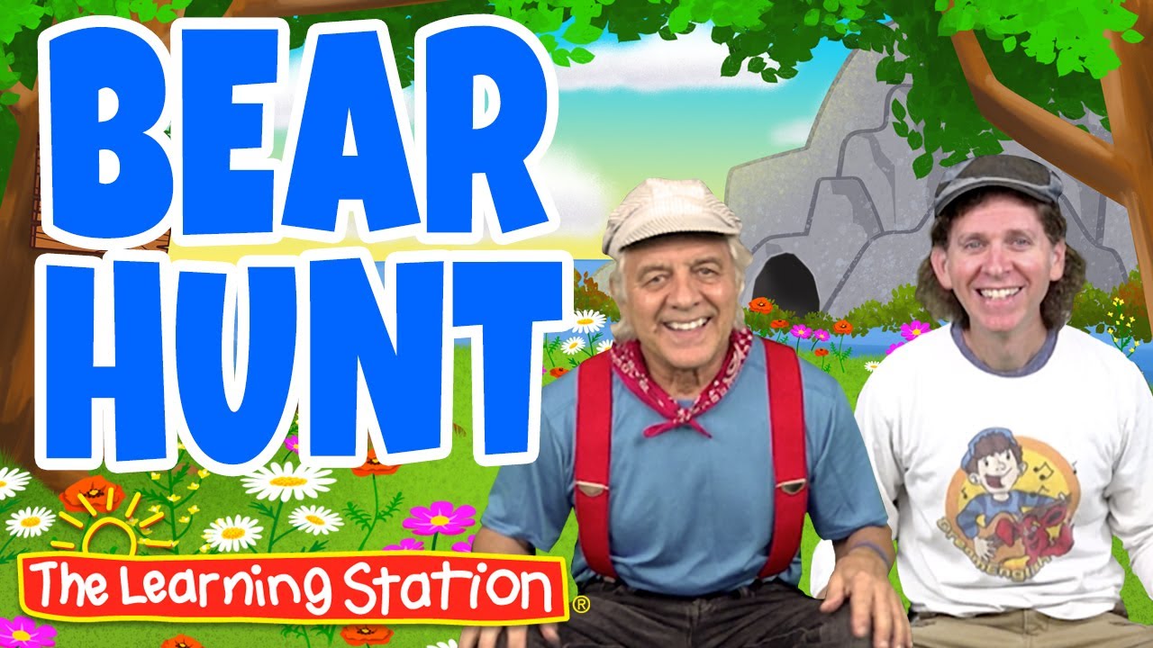 The Bear Hunt Song 🐻 Starring Matt from Dream English  🐻 Brain Breaks Songs by The Learning Station