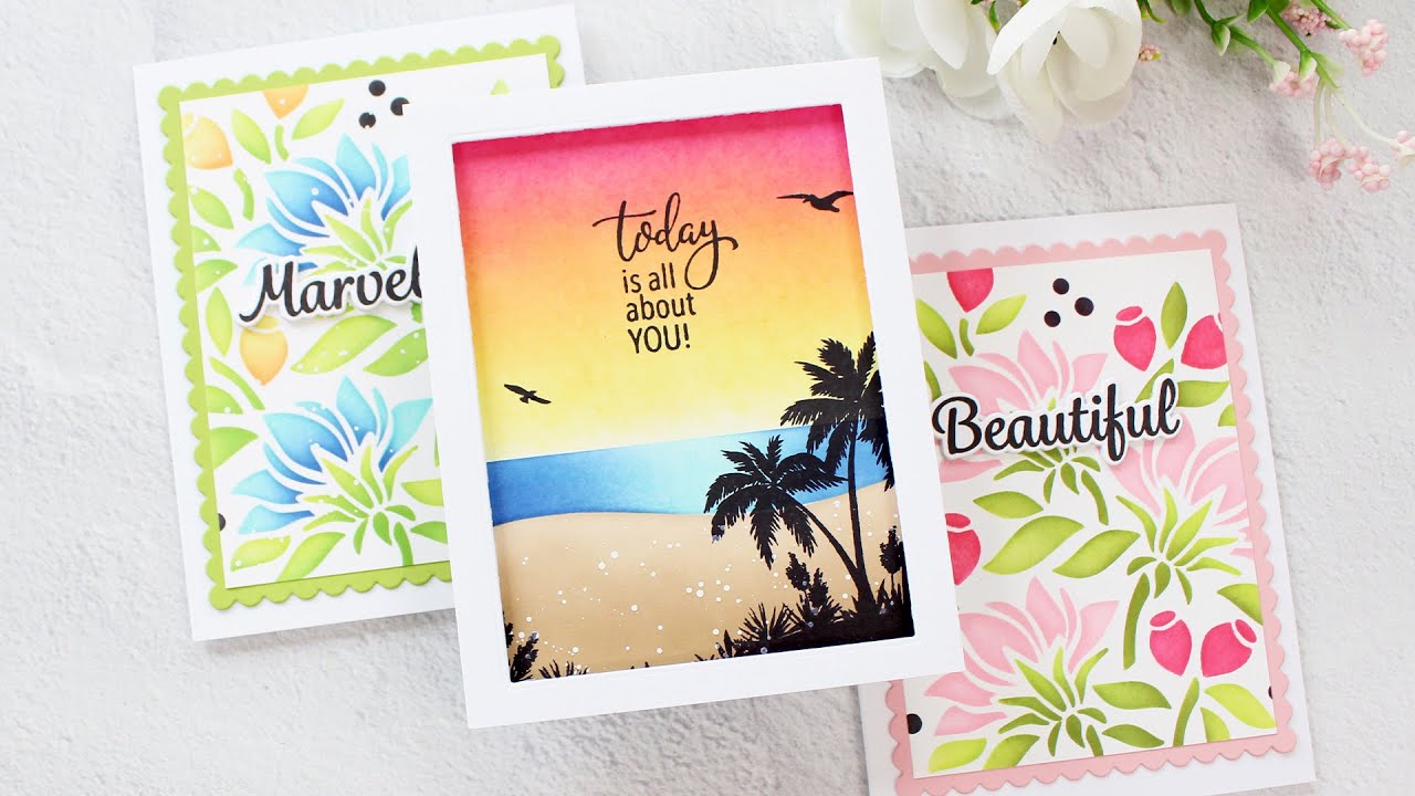 GINA K DESIGNS Vintage Summer Card Kit