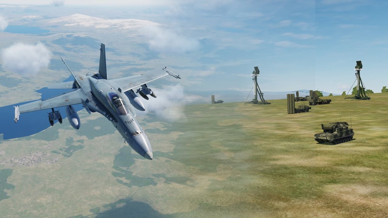 DCS DEAD Demonstration - F/A-18C JDAM manual LOFT