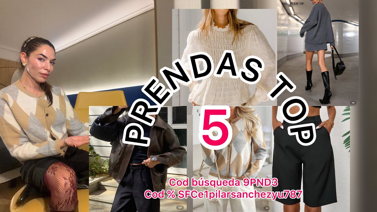 LOOK 6 PRENDAS 🌺 9PND3 cod% SFCe1pilarsanchezyu787 #SHEINsaveinstyle #SHEINtrends #Publicidad