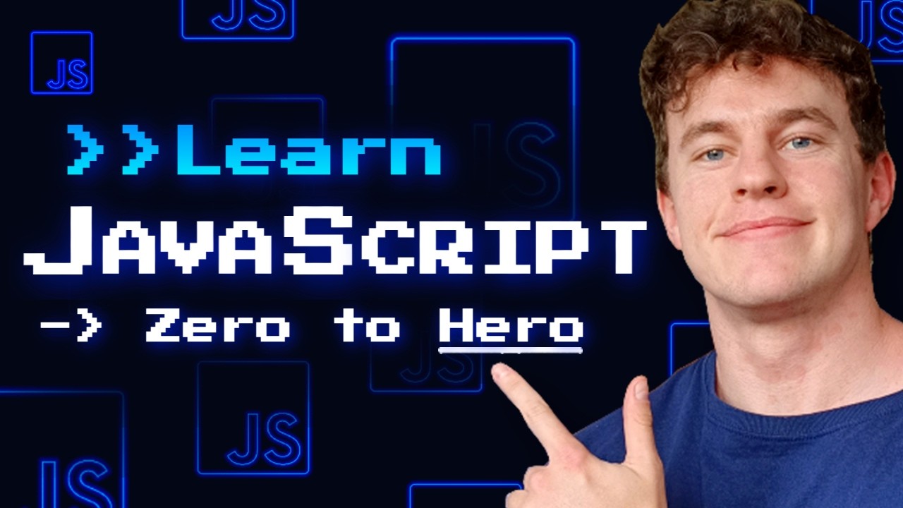 JavaScript Beginner Course for free ⚡