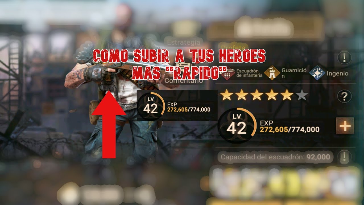 Como subir a tus heroes ''rapido'' DoomsDay Last Survivor