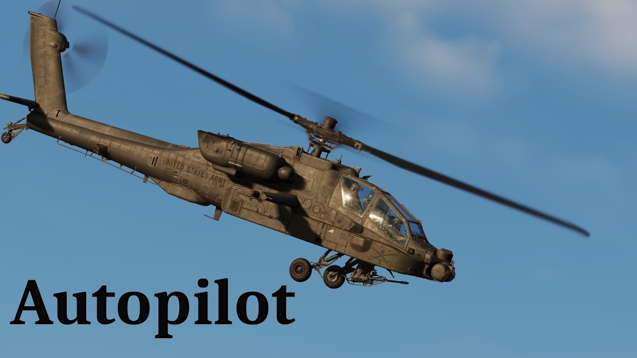 Автопилот и стабилизатор DCS AH-64D