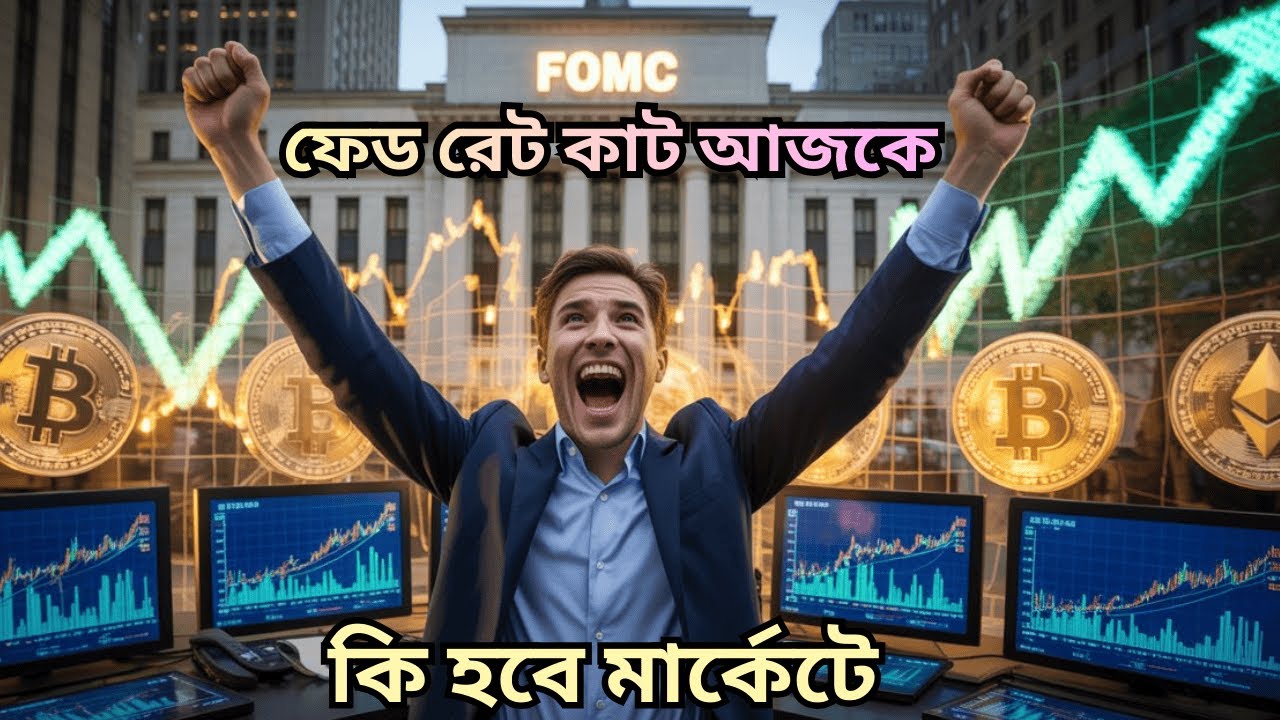 Crypto Market Big Event Today &ndash; Fed Decision কি Pump করবে নাকি Dump? #BitcoinTradingBangla