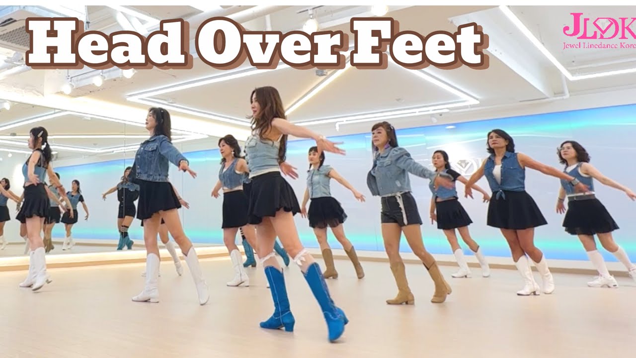 Head Over Feet Linedance/ Intermediate/ 헤드 오버 피트 라인댄스/ JLDK 토요오후동호회