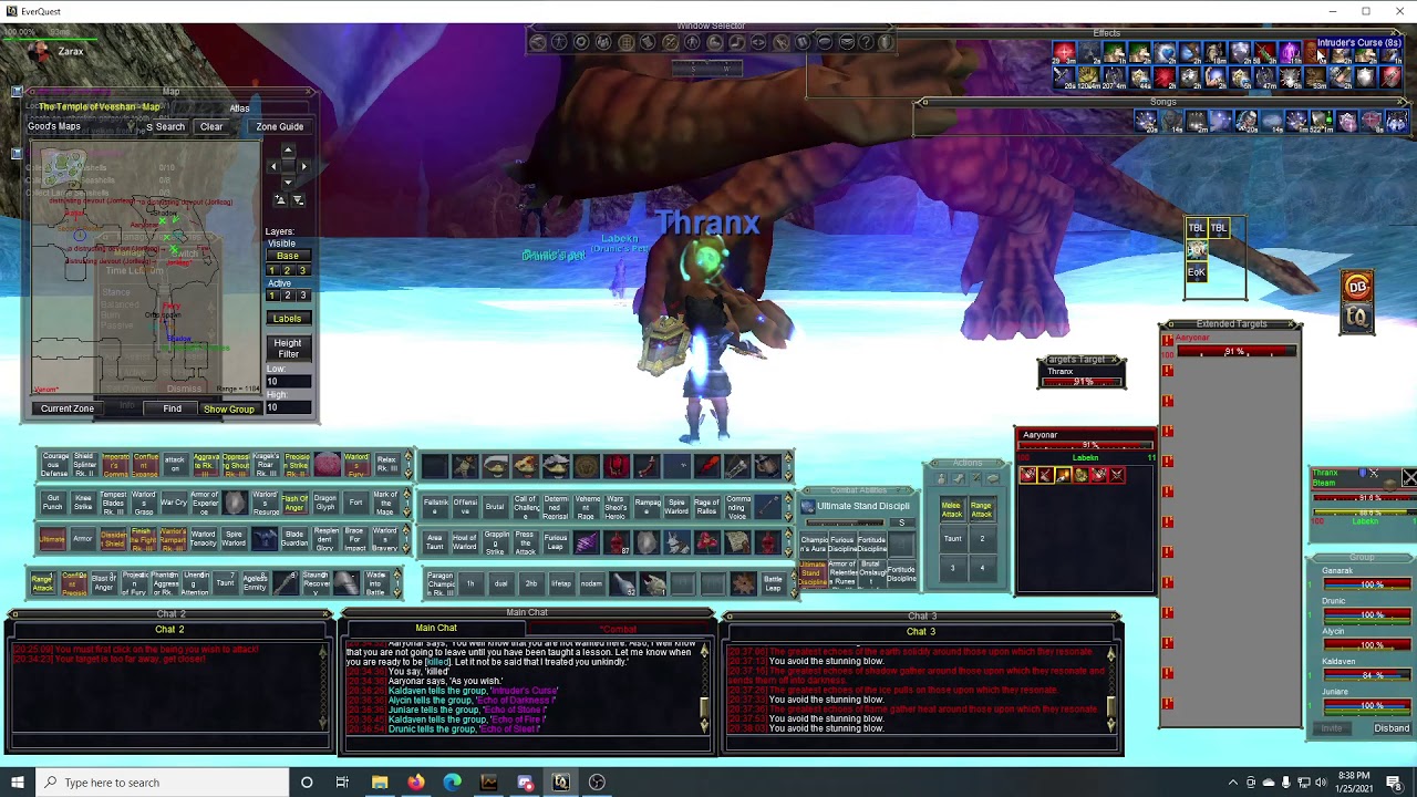 Aaryonar:  Maximum Echo Achievement for CoV group mission