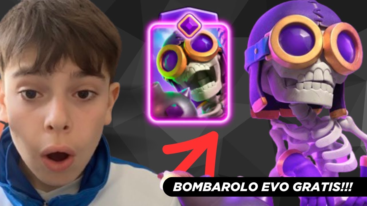 SBLOCCO IL BOMBAROLO EVO GRATIS! Clash Royale ITA!