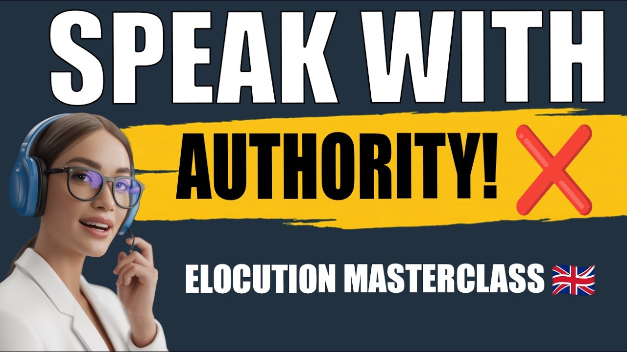 ELOCUTION MASTERCLASS! 🗣️ How to Speak British English Clearly & Confidently (B1-C1)