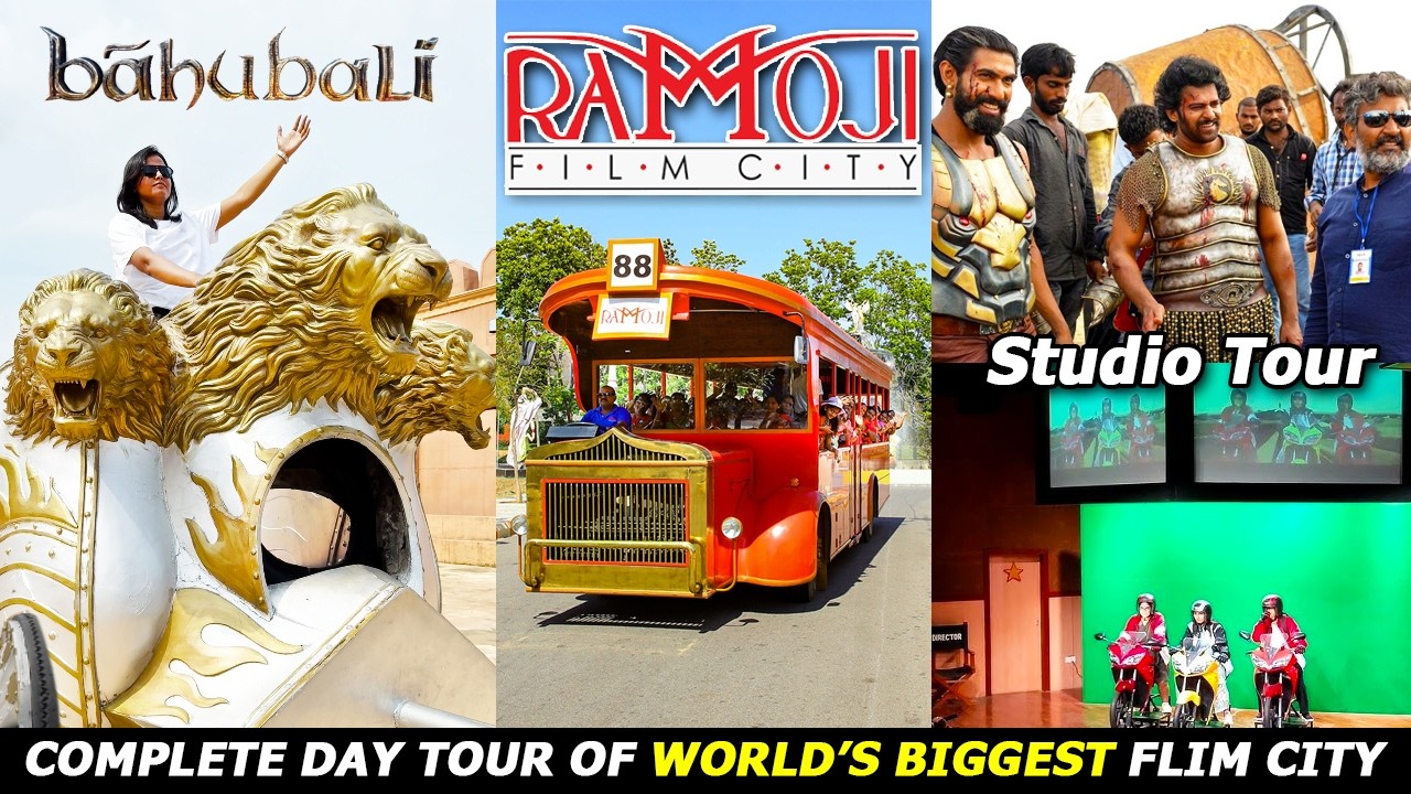 Ramoji Film City 🎬 Explore India’s Biggest Film City in 4K!