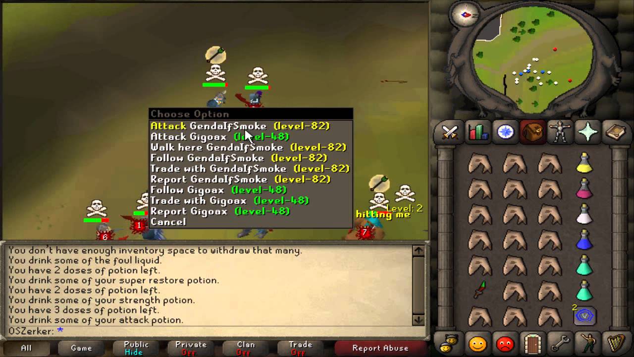 PK Commentary 3 | Zerker Pure PKing | Old School RuneScape | OldSchoolZerker