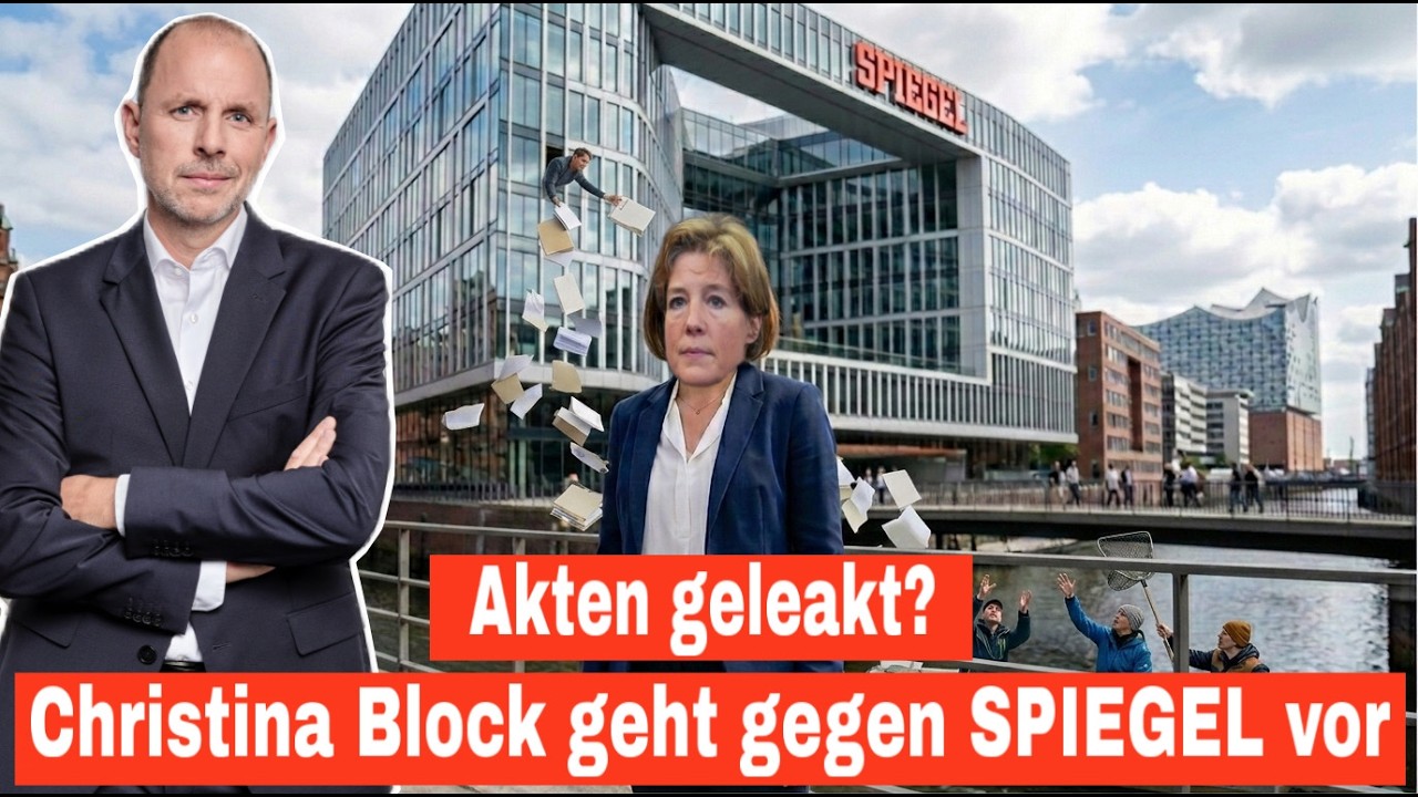 Akten geleakt? Christina Block legt sich mit SPIEGEL an! | Anwalt Christian Solmecke