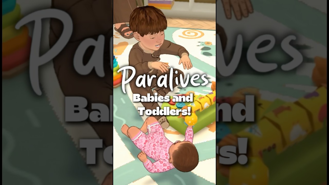 Everything you need to know about Babies and Toddlers in Paralives ✨🍼  #paralives