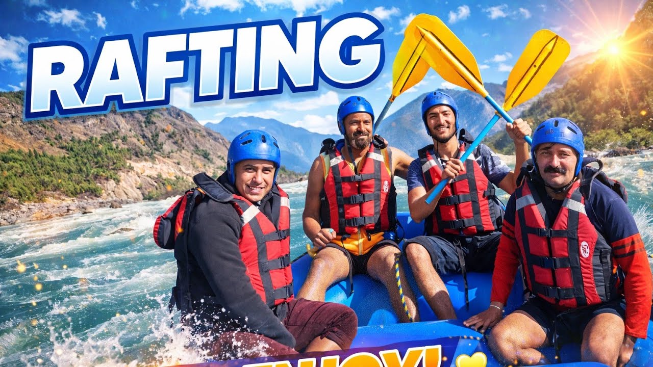 Aaj ham rafting karne gye @vlogs 