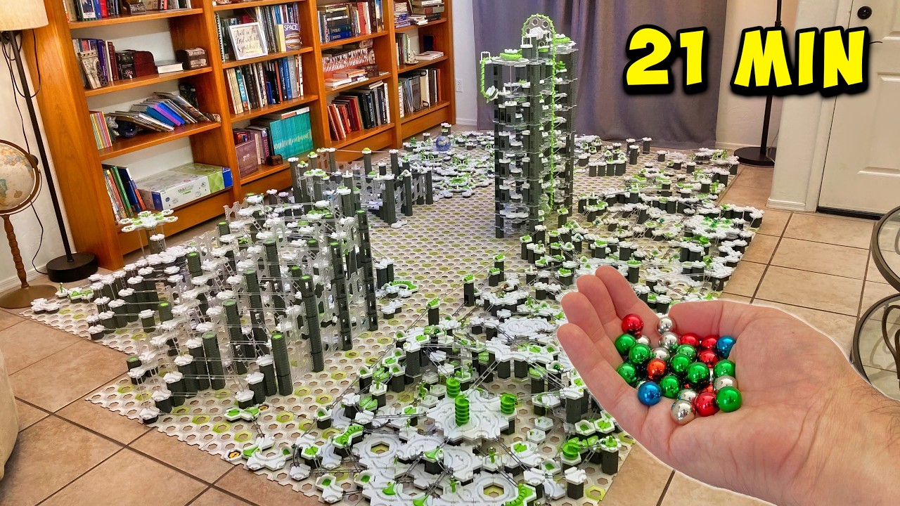 21 Minute Marble Run Odyssey