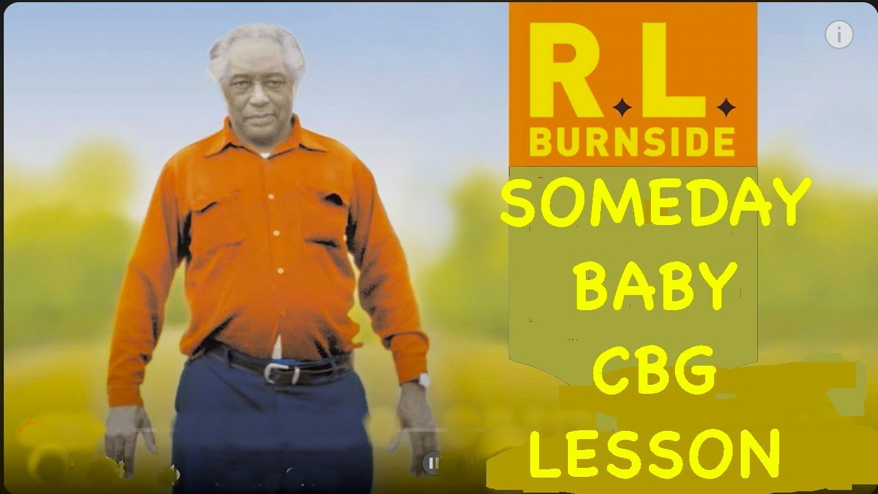 RL Burnside Someday Baby CBG lesson #cbg #cigarboxguitar #cigarboxguitarlesson