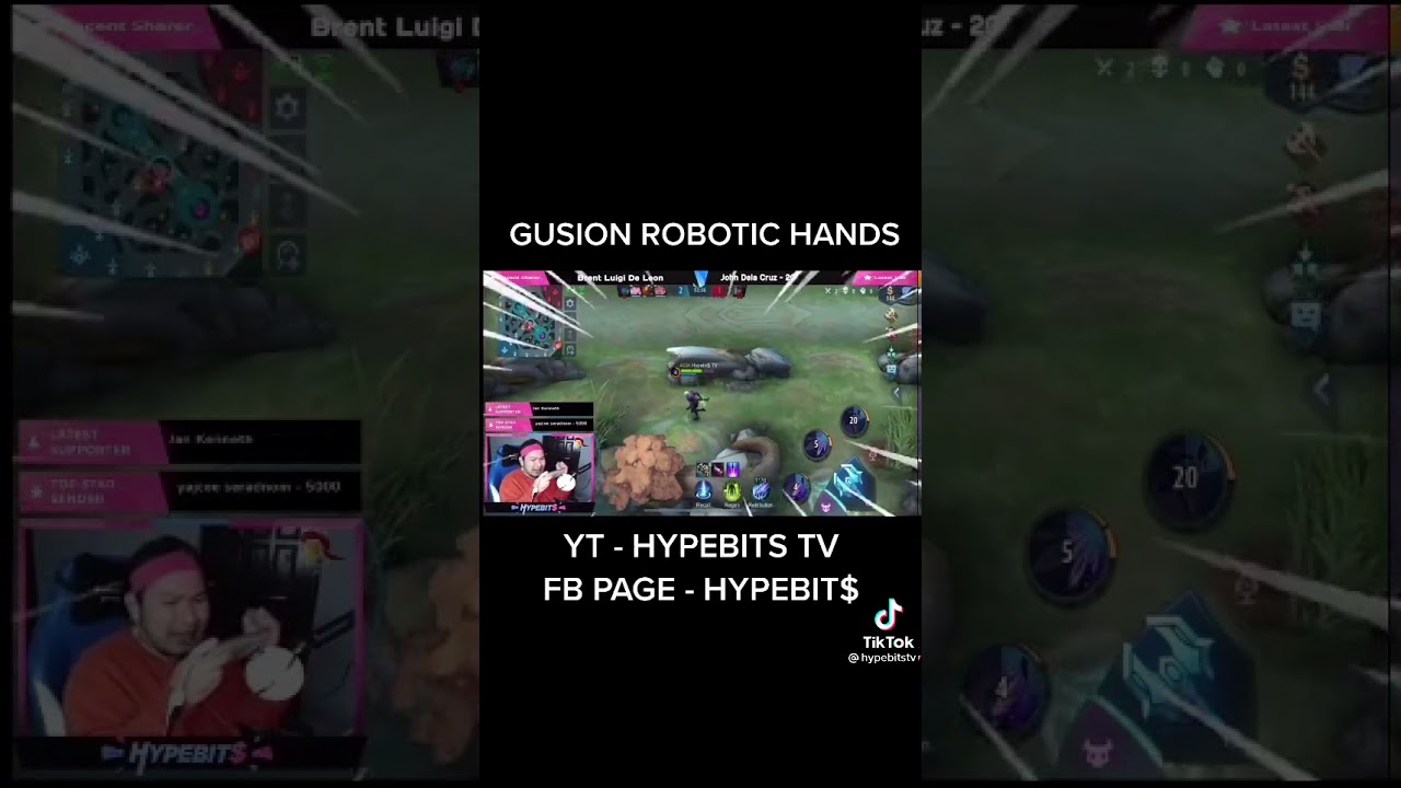 GUSION ROBOTIC HANDS YT-HYPEBITS TV